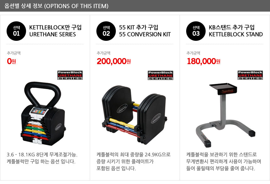 KETTLEBLOCK 40 STAND